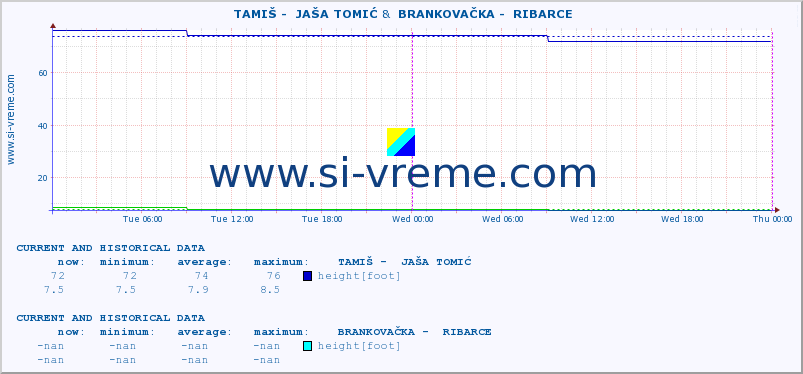  ::  TAMIŠ -  JAŠA TOMIĆ &  BRANKOVAČKA -  RIBARCE :: height |  |  :: last two days / 5 minutes.