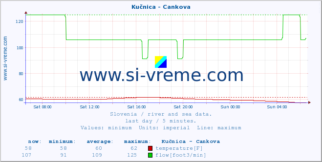  :: Kučnica - Cankova :: temperature | flow | height :: last day / 5 minutes.