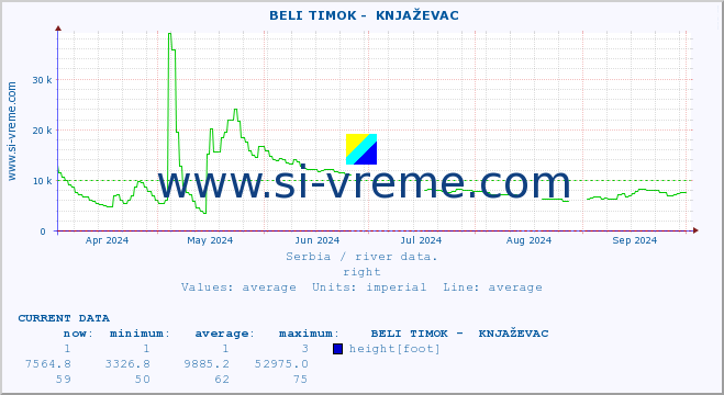  ::  BELI TIMOK -  KNJAŽEVAC :: height |  |  :: last year / one day.